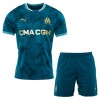 Officiële Voetbalshirt + Korte Broek Olympique de Marseille Uit 2024-25 - Kids